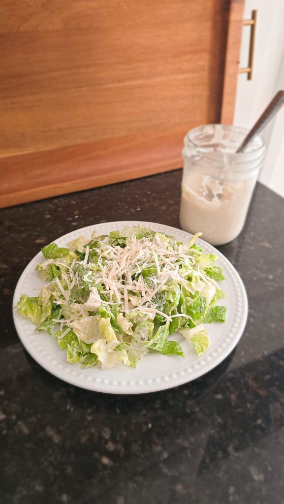 plated caesar salad 2